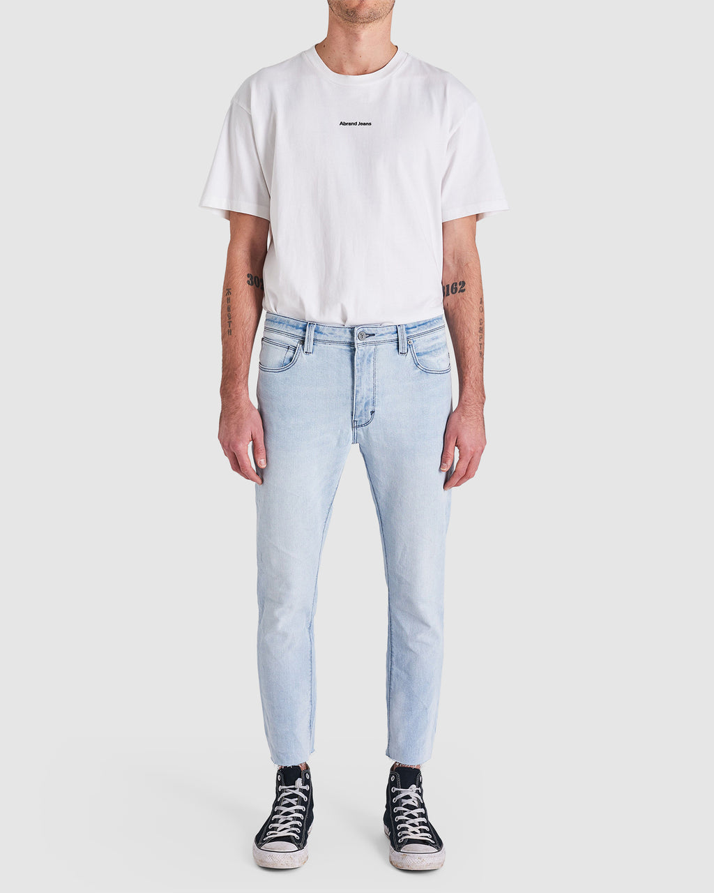 Mens A Dropped Skinny Jeans Dubbed