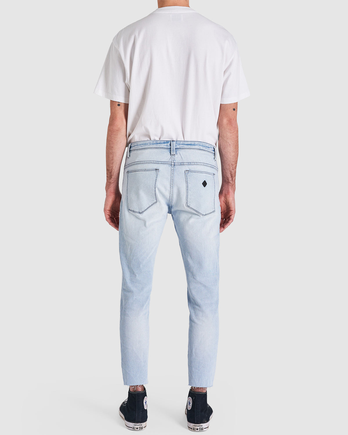Mens A Dropped Skinny Jeans Dubbed