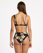 Womens Nostalgic Feels Underwire D Cup Bikini Top