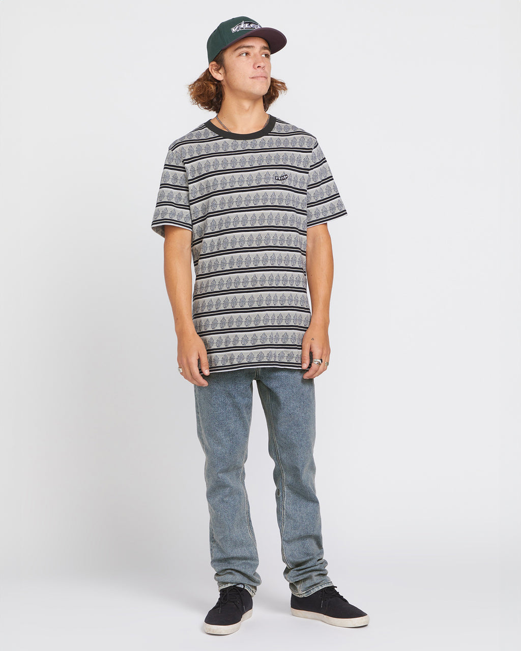 MENS BONE STAMP CREW T-SHIRT