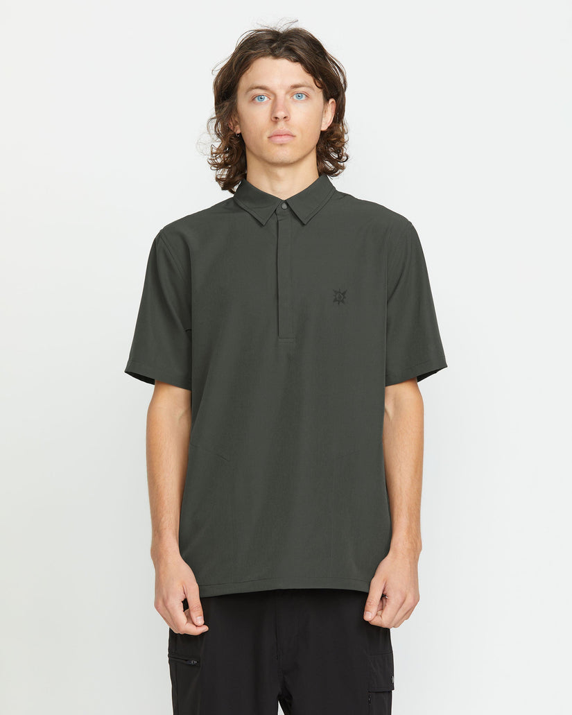 Mens TT Sense Popover Short Sleeve Shirt