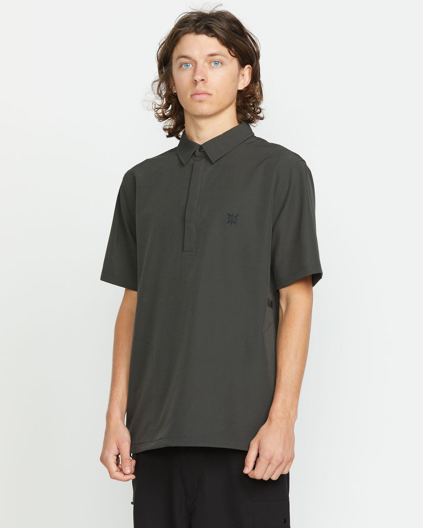 Mens TT Sense Popover Short Sleeve Shirt