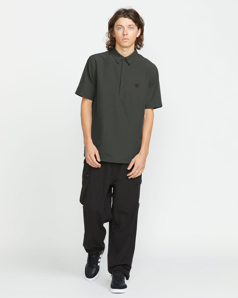 Mens TT Sense Popover Short Sleeve Shirt