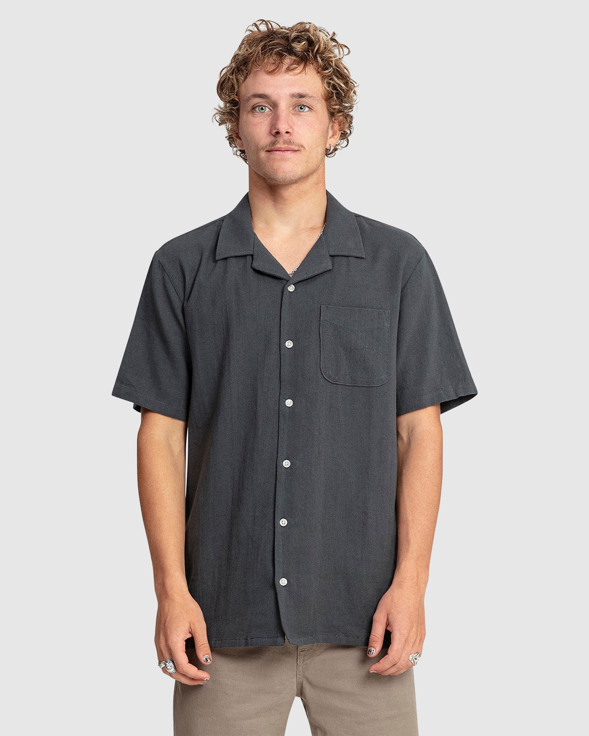 MENS HOBARSTONE SHORT SLEEVE TOP