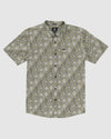 MENS SCALER STONE WOVEN SHORT SLEEVE TOP