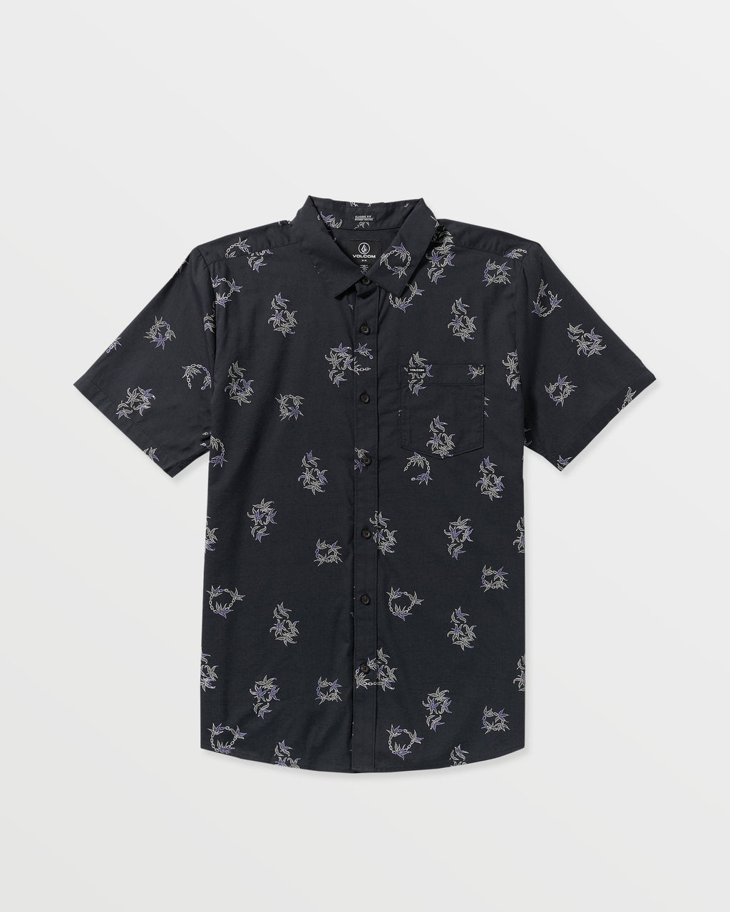 Mens Scaller Stone Woves Short Sleeve Shirt