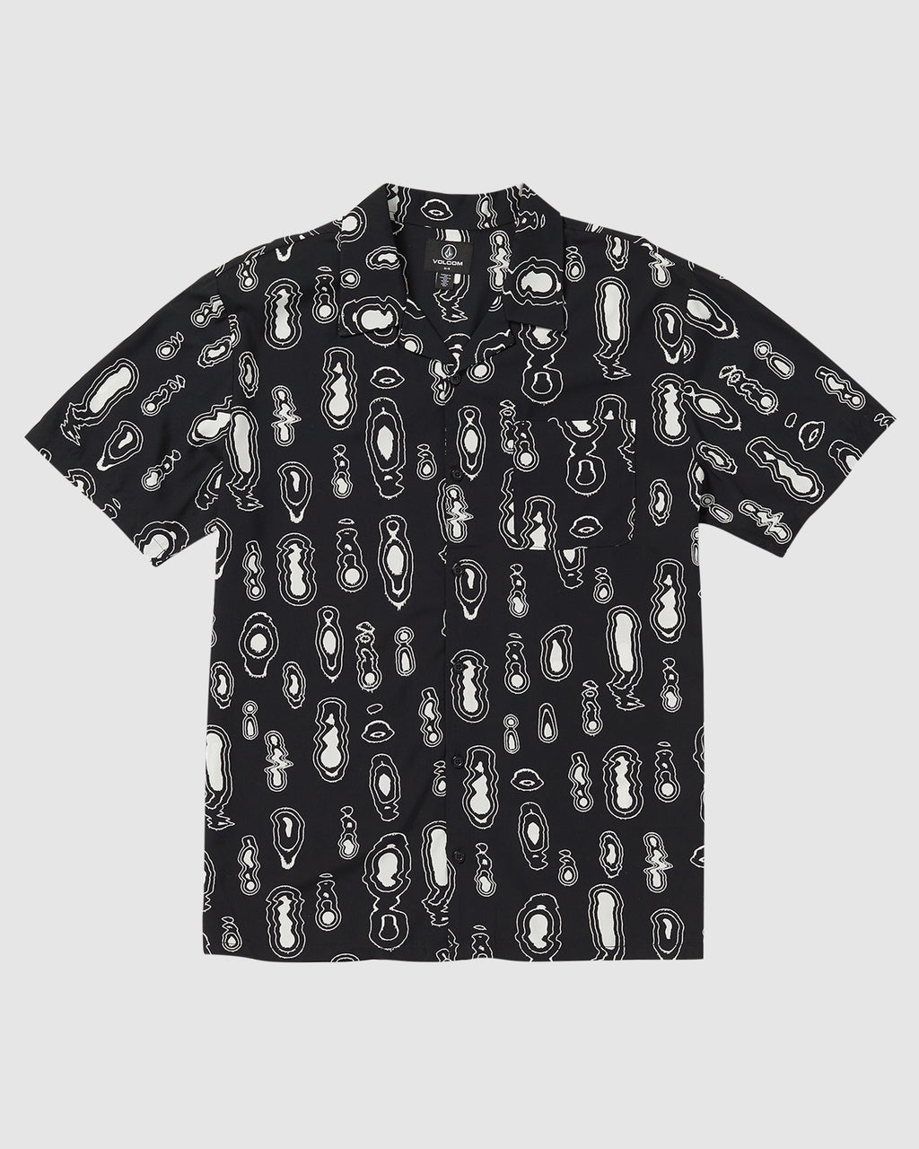 Mens Shaken Stirred Woven Short Sleeve Shirt
