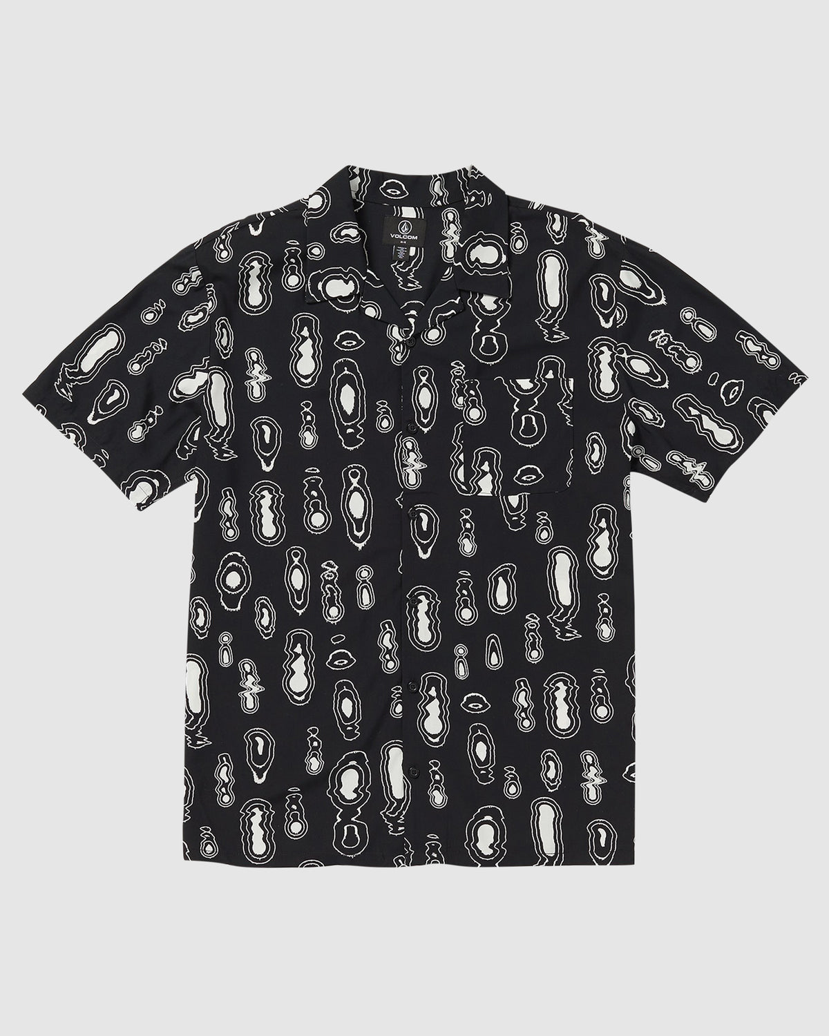 Mens Shaken Stirred Woven Short Sleeve Shirt