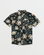 Mens Floral Motion Short Sleeve Shirt