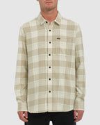 MENS CADEN PLAID LONG SLEEVE TOP