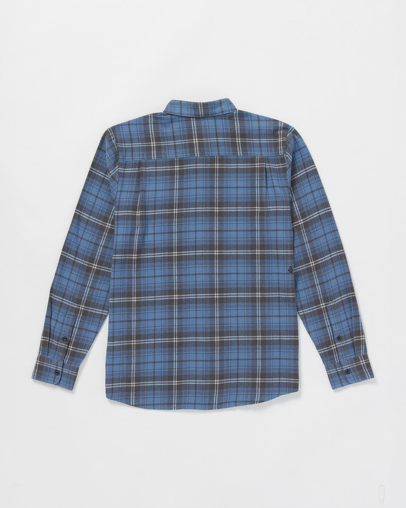 Mens Caden Plaid Long Sleeve Shirt