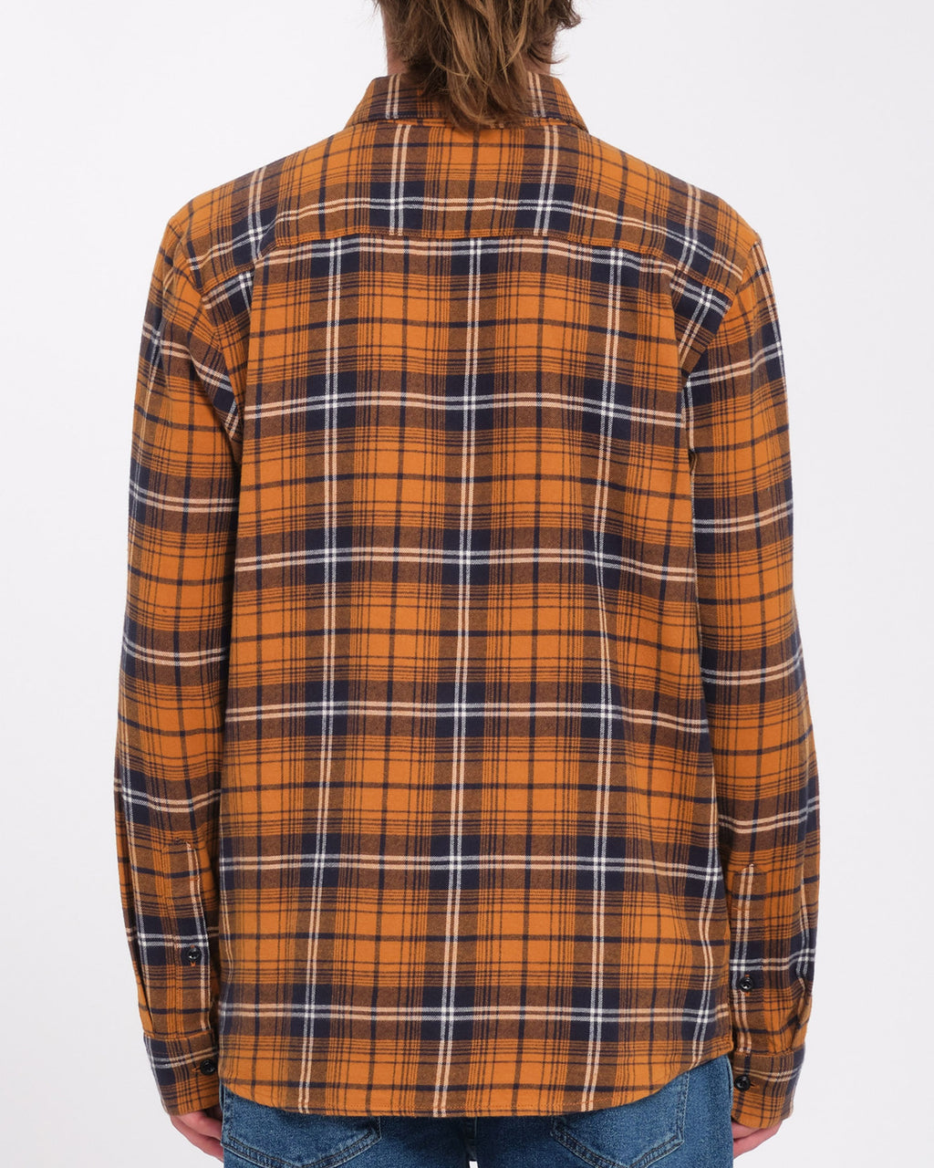 Mens Caden Plaid Long Sleeve Shirt
