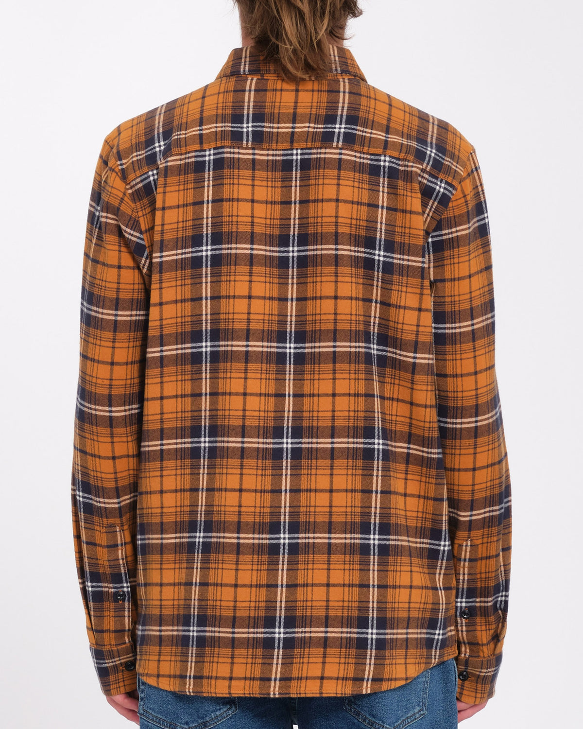 Mens Caden Plaid Long Sleeve Shirt