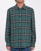 Mens Caden Plaid Long Sleeve Shirt