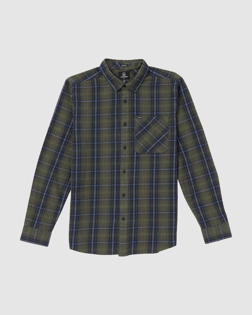 MENS HEAVY TWILLS LONG LONG SLEEVE FLANNEL