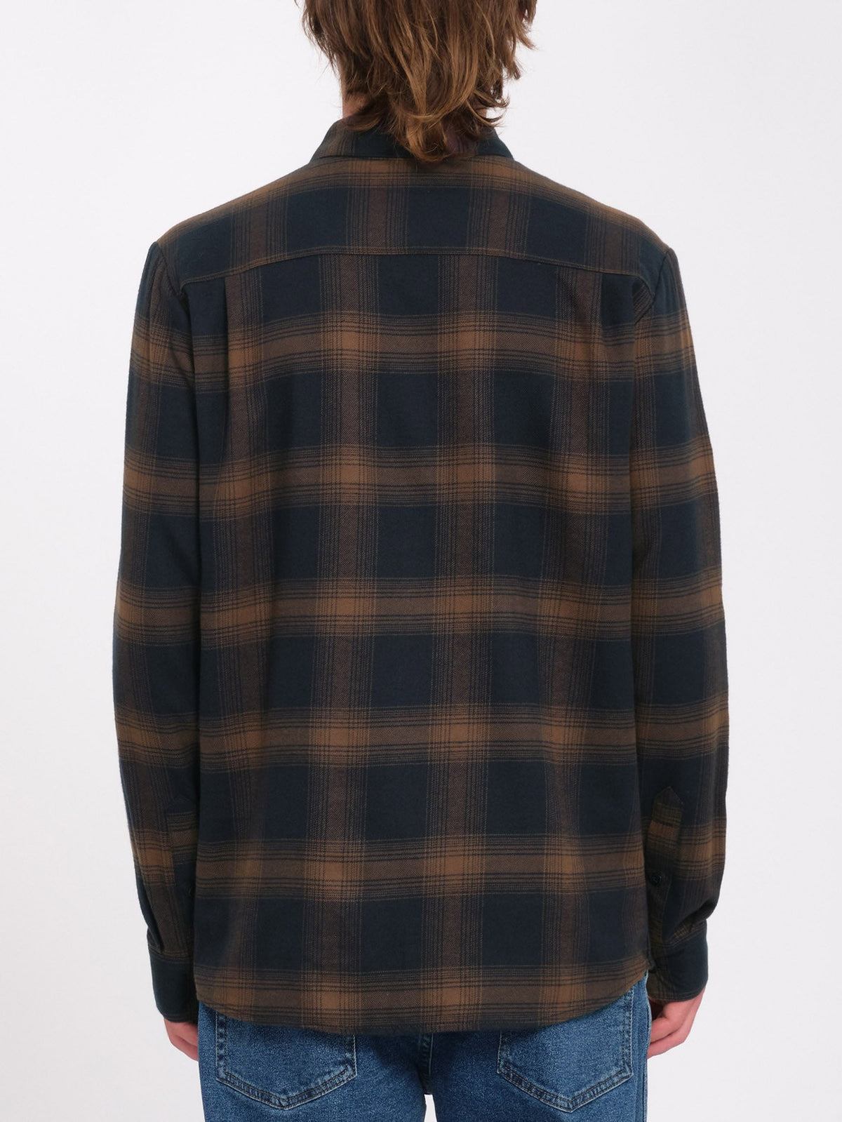 Mens Netastone Flannel Long Sleeve Shirt