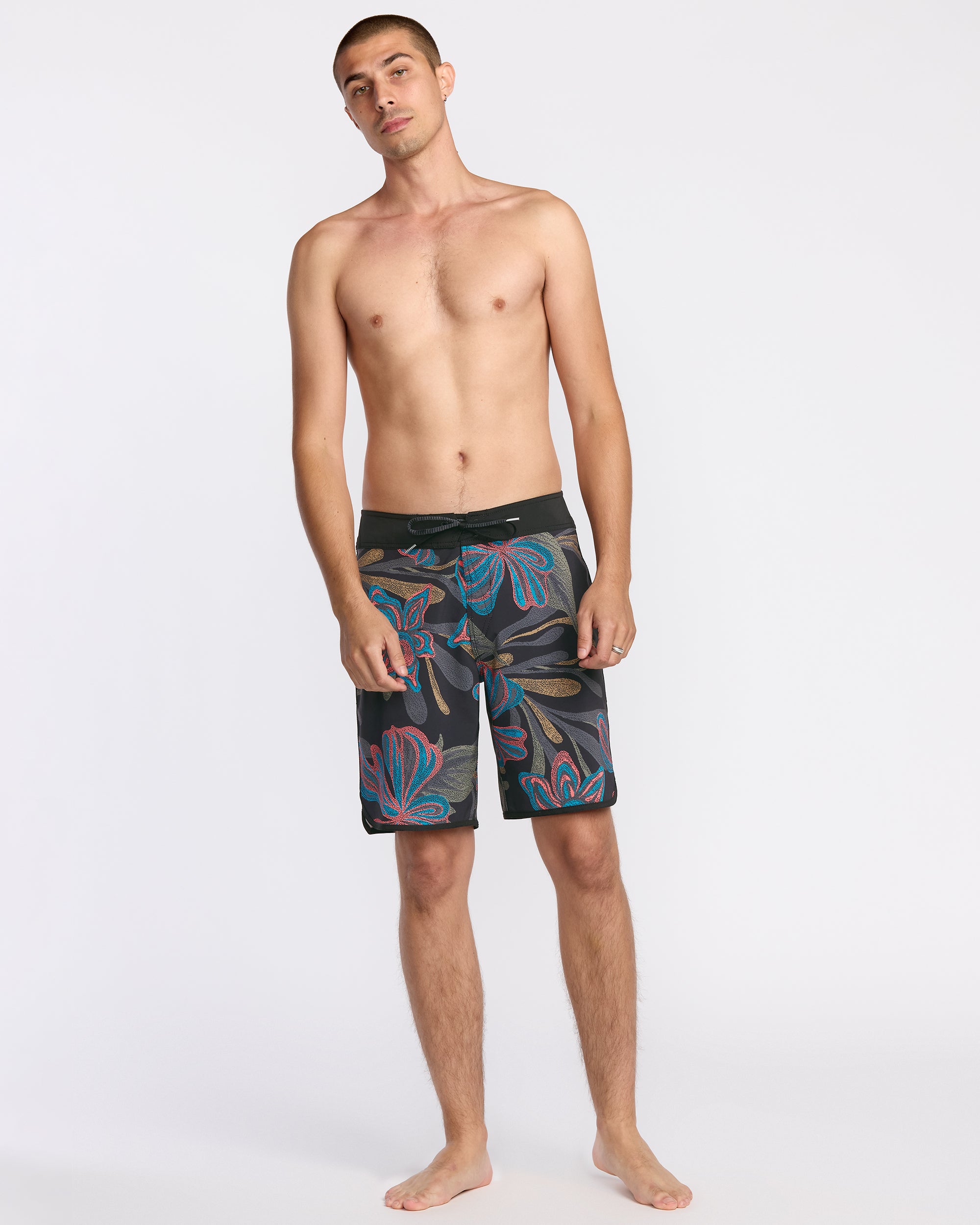 Mens Infuse Scallop Mod 19" Boardshorts