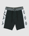 MENS MOD ICONIC STONE 19 BOARDSHORTS