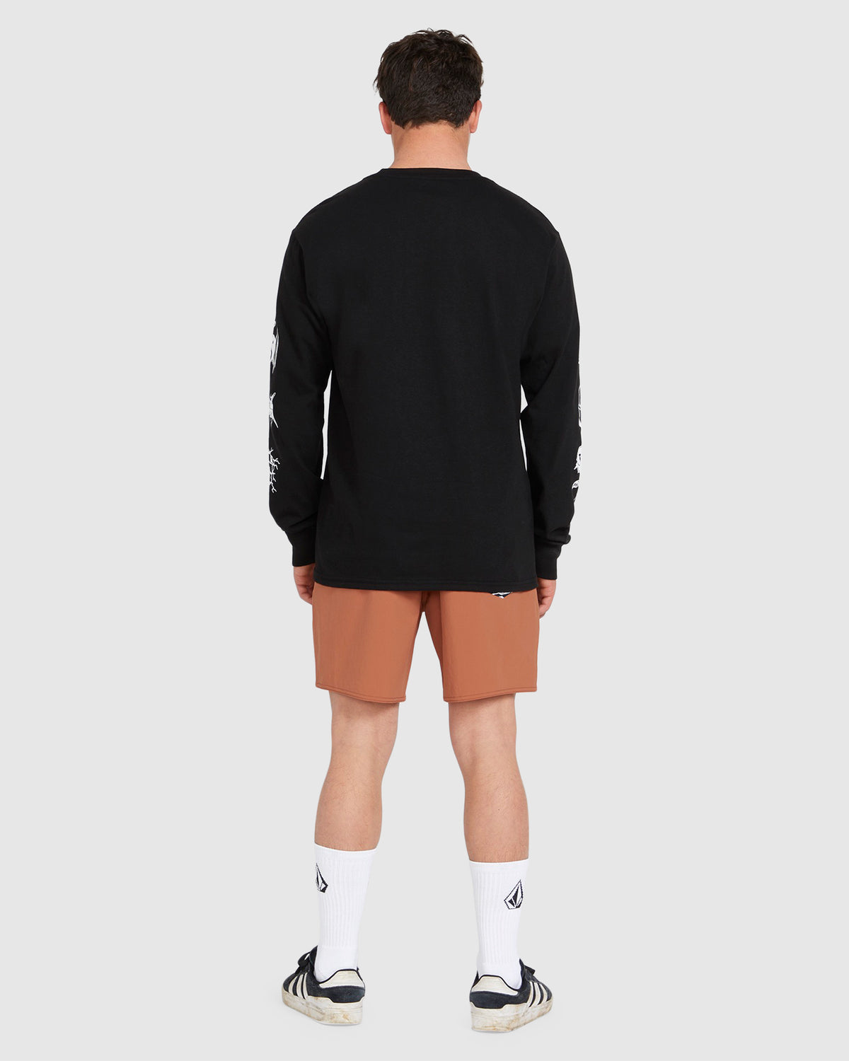 MENS ABOUT TIME LIBERATORS 17 BOARDSHORTS