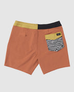 MENS ABOUT TIME LIBERATORS 17 BOARDSHORTS