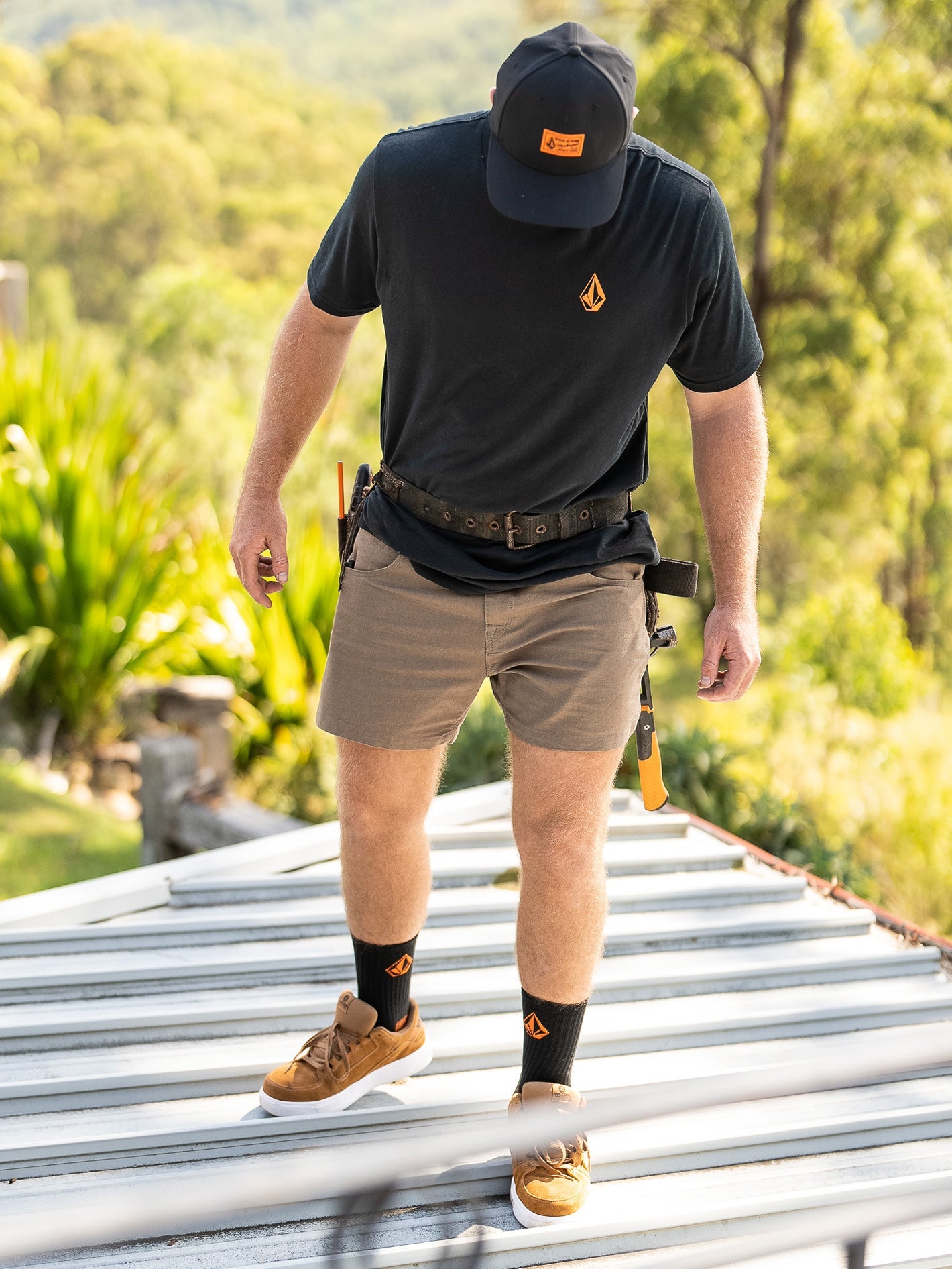 Mens Volcom Workwear Bevel 15" Carpenter Shorts Mens Volcom Workwear Bevel 15" Carpenter Shorts