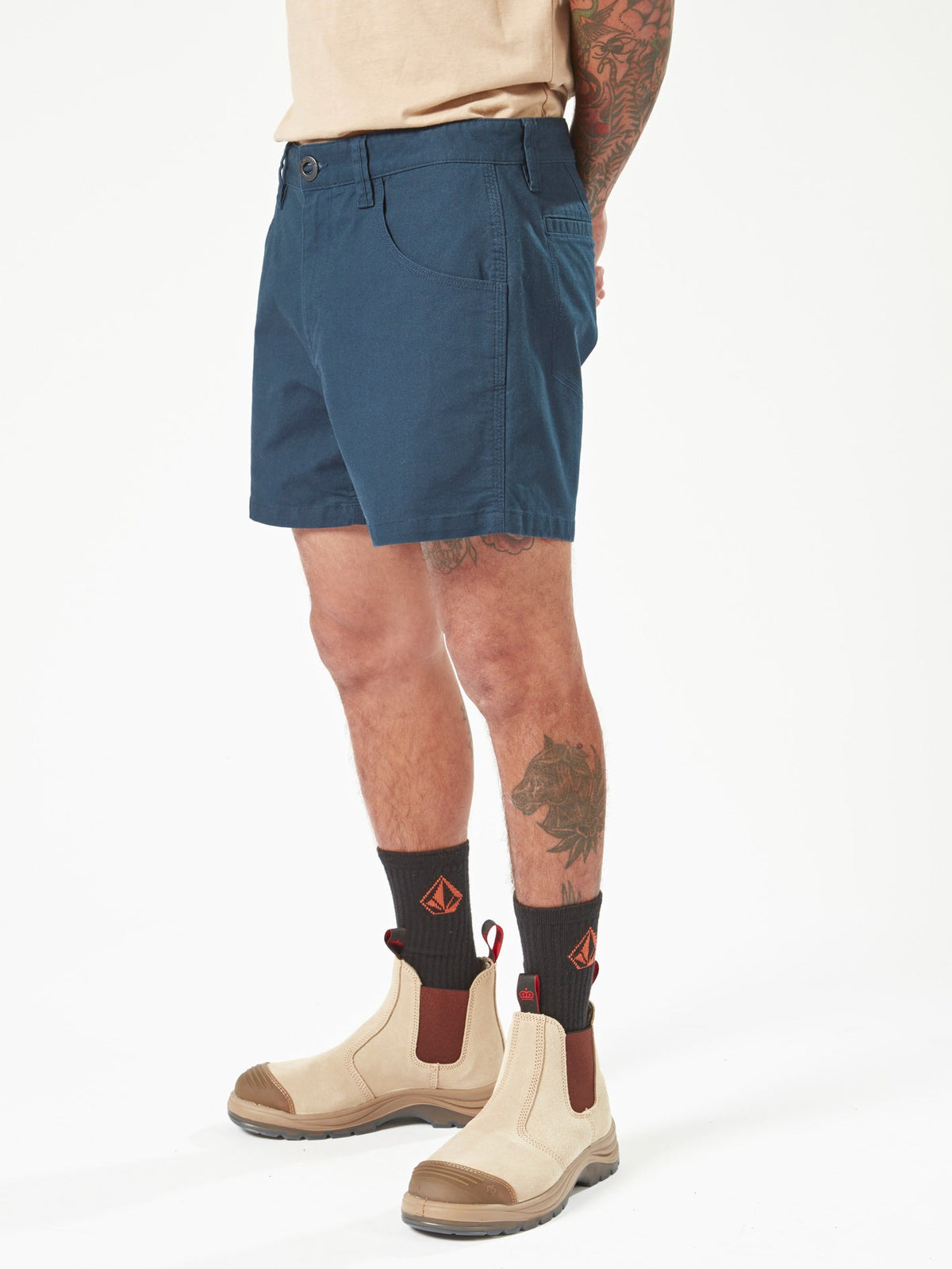 Mens Workwear Bevel 15" Work Shorts