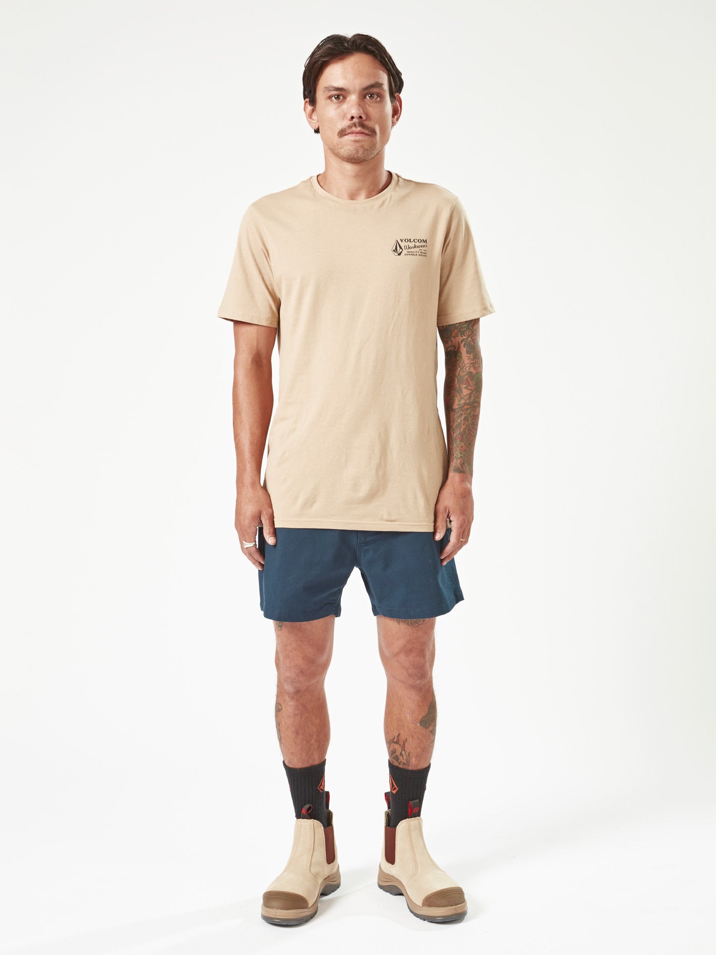 Mens Workwear Bevel 15" Work Shorts