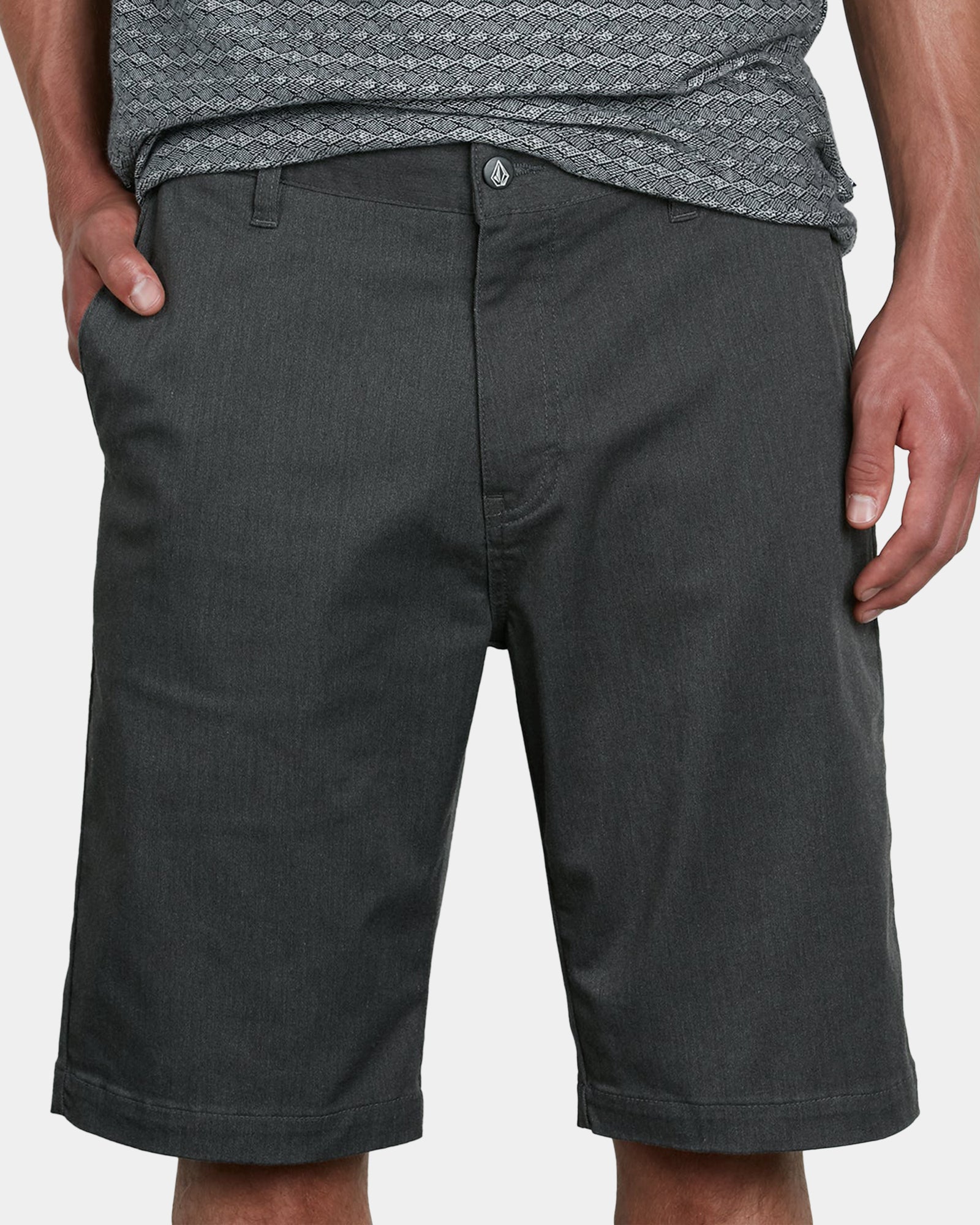 Pantaloncini Chino Uomo SOLID Monty – Regular Fit, Cintura Elasticizzata, Tasche Pratiche, Qualità Morbida