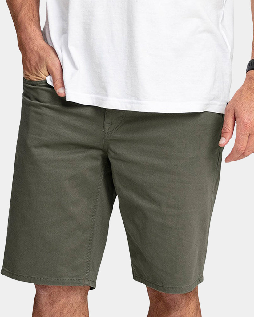 Mens Solver Lite 5 Pocket 19" Walk Shorts