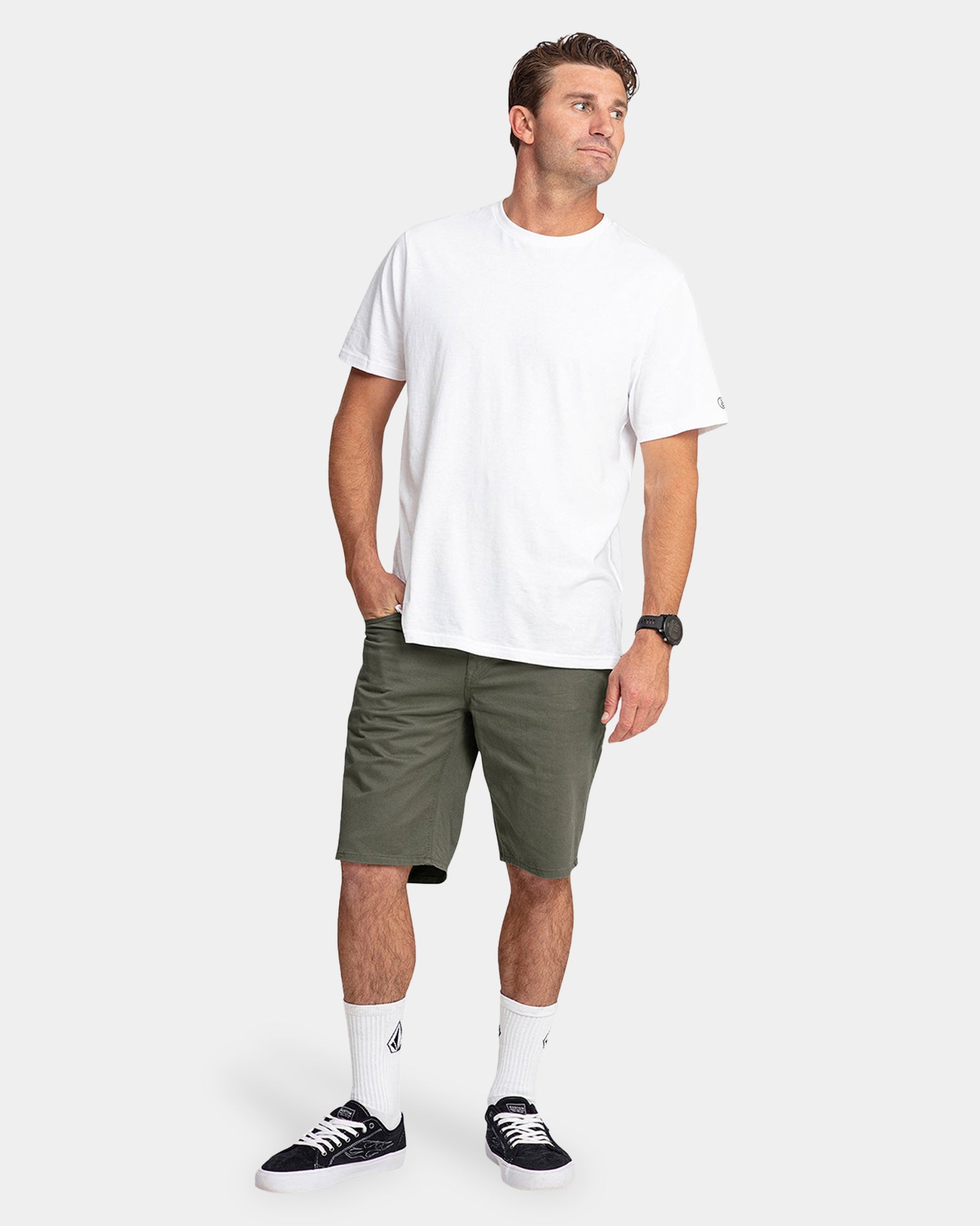 Mens Solver Lite 5 Pocket 19" Walk Shorts
