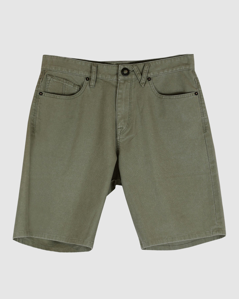 Mens Modown Canvas 5 Pocket Walk Shorts