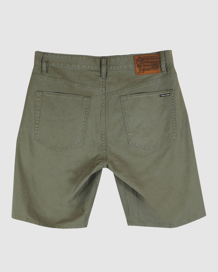 Mens Modown Canvas 5 Pocket Walk Shorts