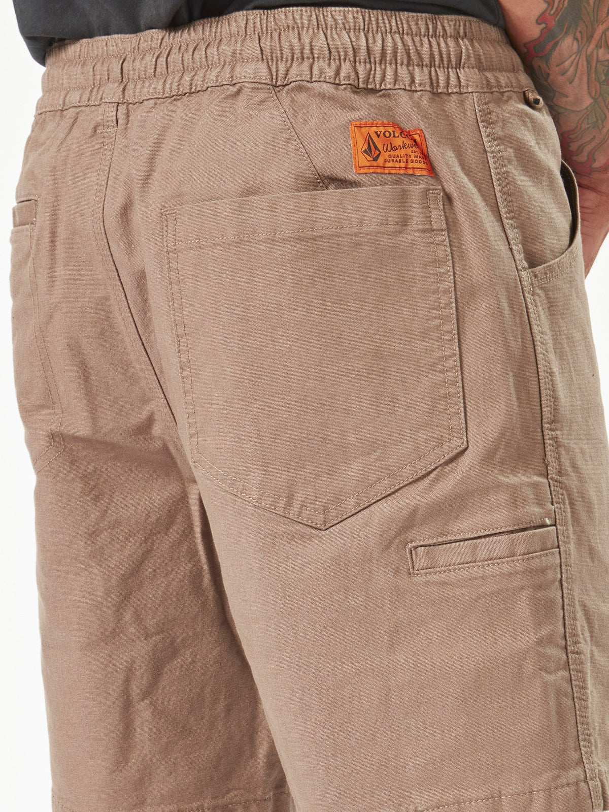 Mens Volcom Workwear Caliper Carpenter Shorts