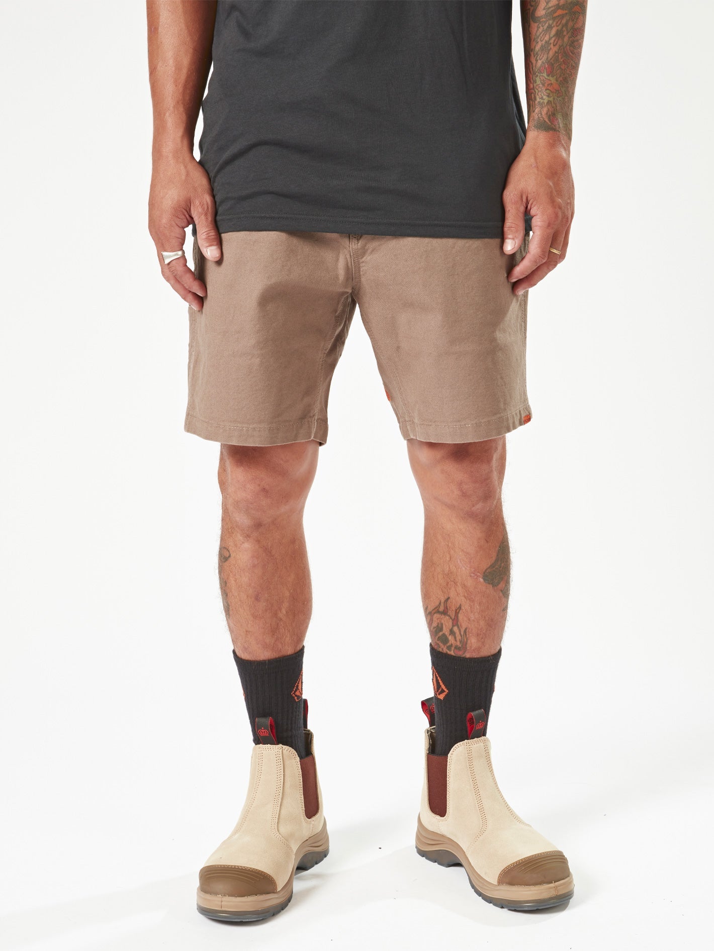 Mens Volcom Workwear Caliper Carpenter Shorts