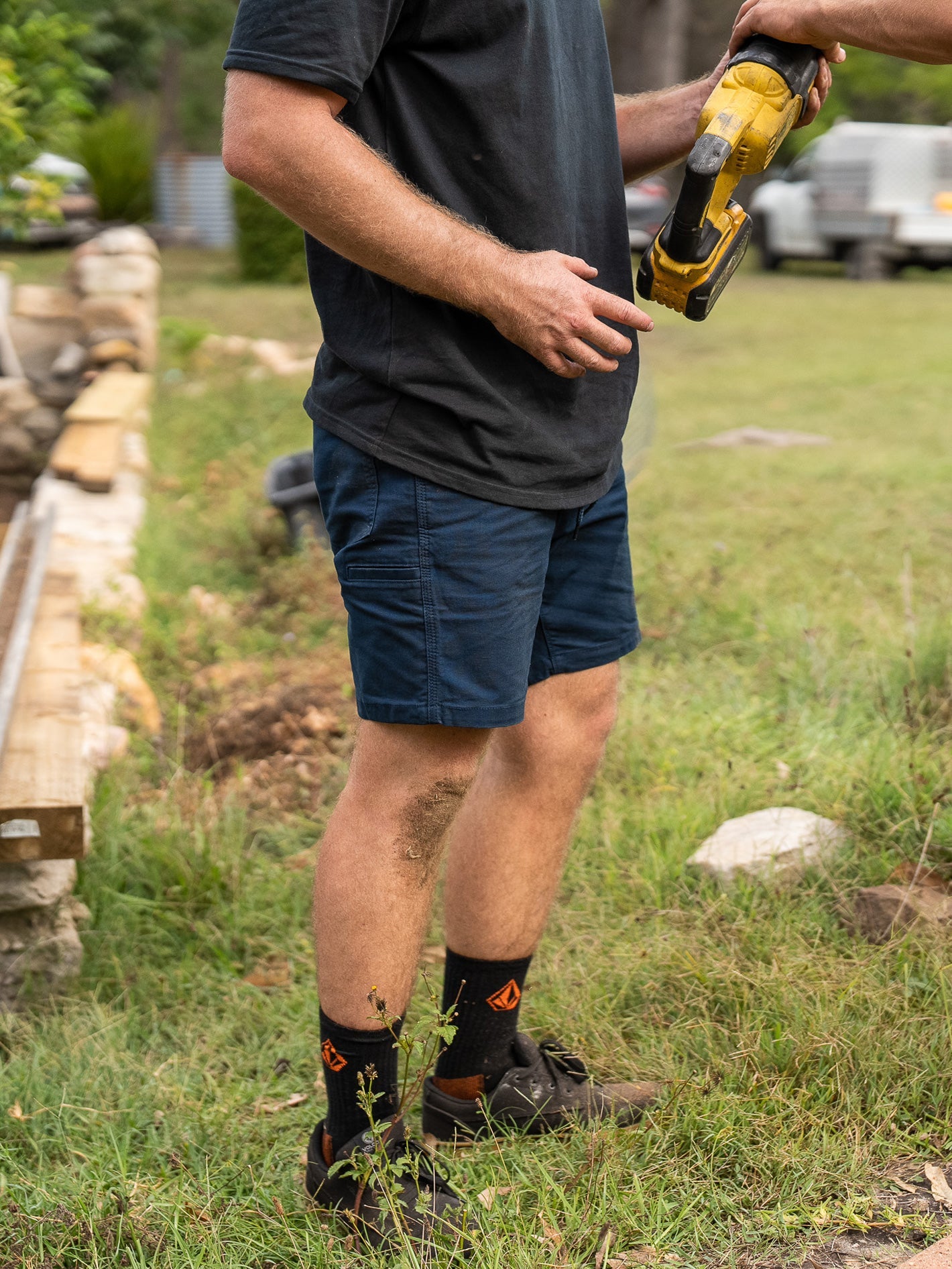 Mens Workwear Caliper Elastic Waist Walkshorts Mens Workwear Caliper Elastic Waist Walkshorts