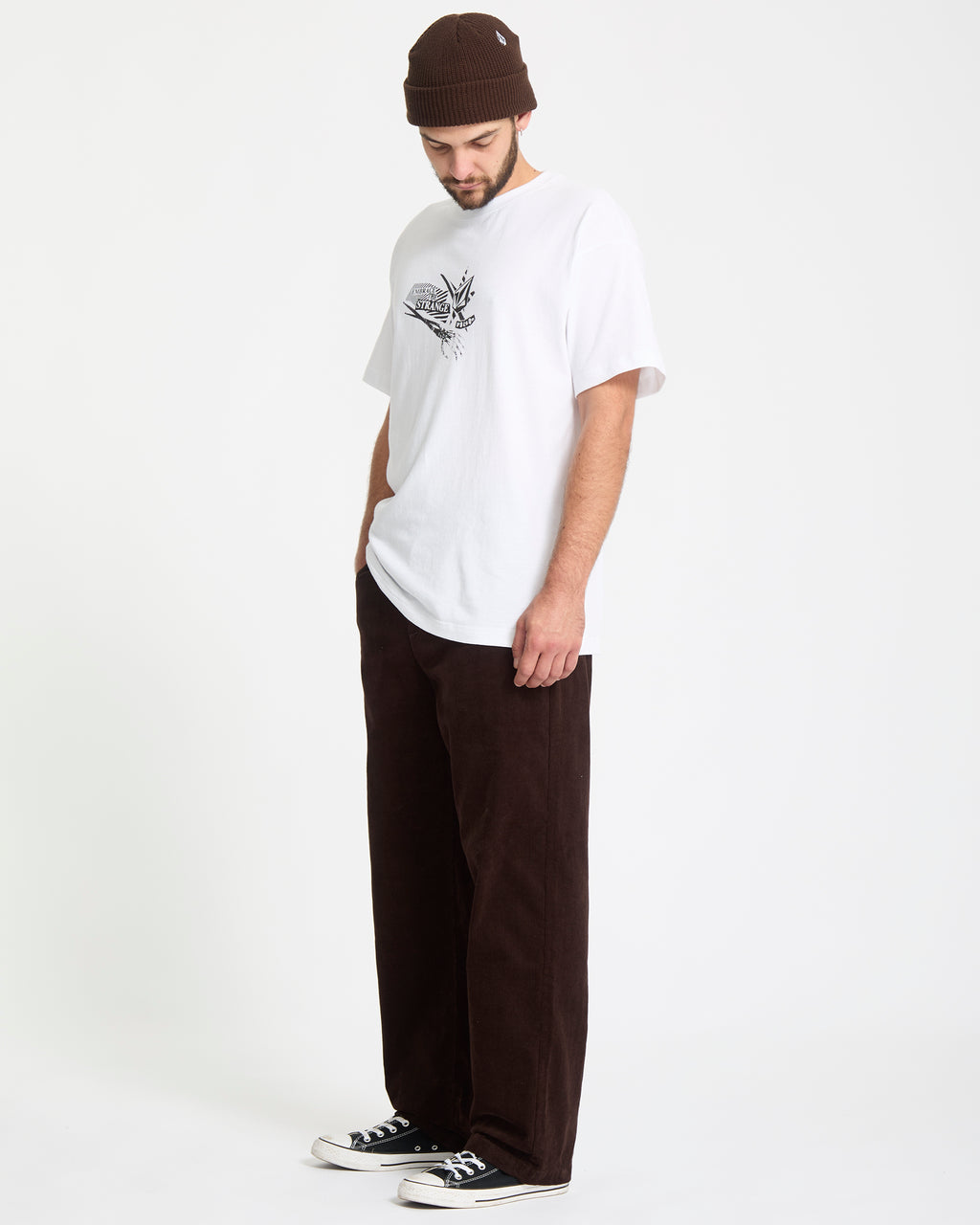Mens Frickin Loose Tapered Cord Chinos