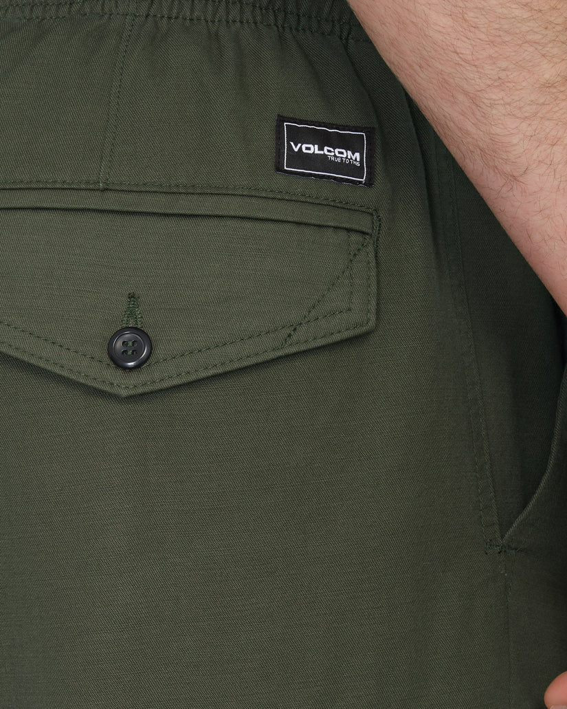 MENS BILLOW TAPERED ELASTIC WAIST CARGO PANT