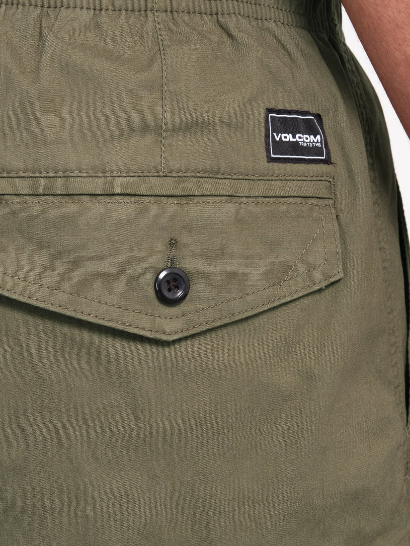 Mens Billow Tapered Elastic Waist Cargo Pants