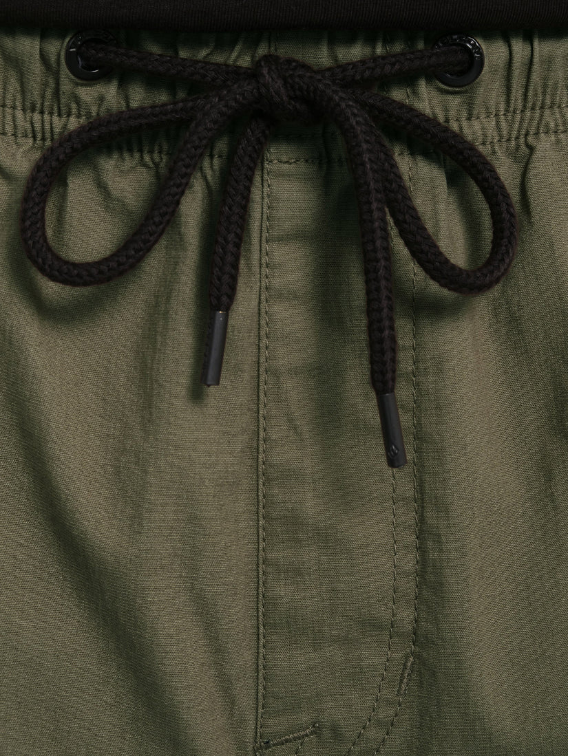Mens Billow Tapered Elastic Waist Cargo Pants