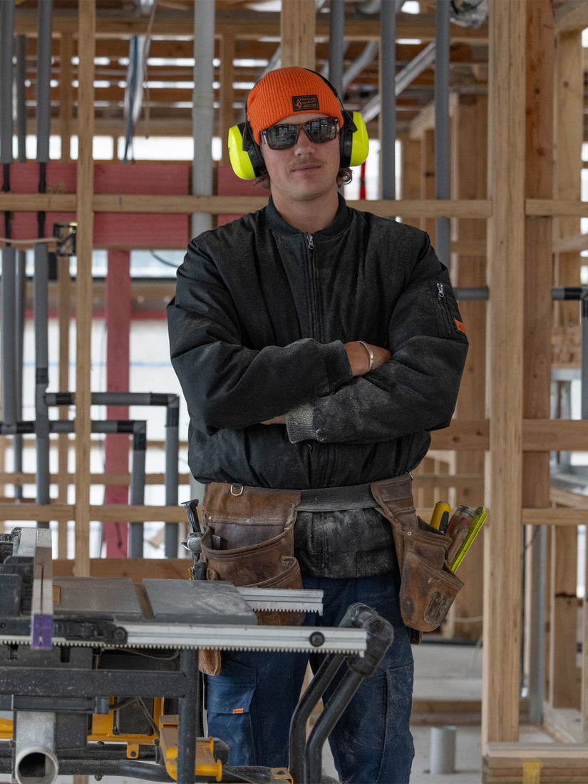 Mens Workwear Bomber Jacket