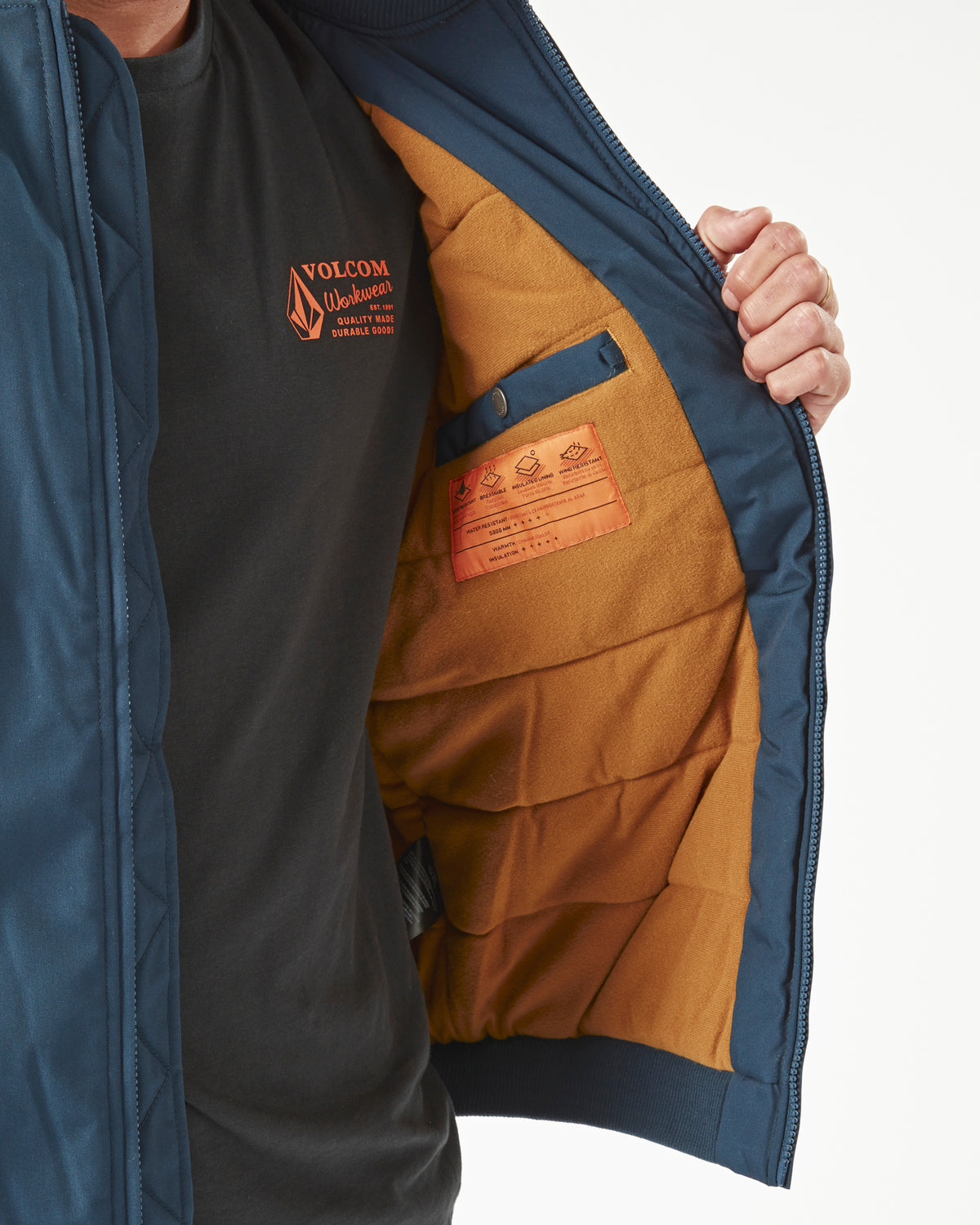 Mens Volcom Workwear Jacket