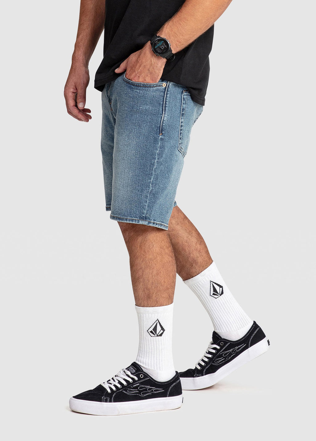 Mens Solver 19" Denim Shorts