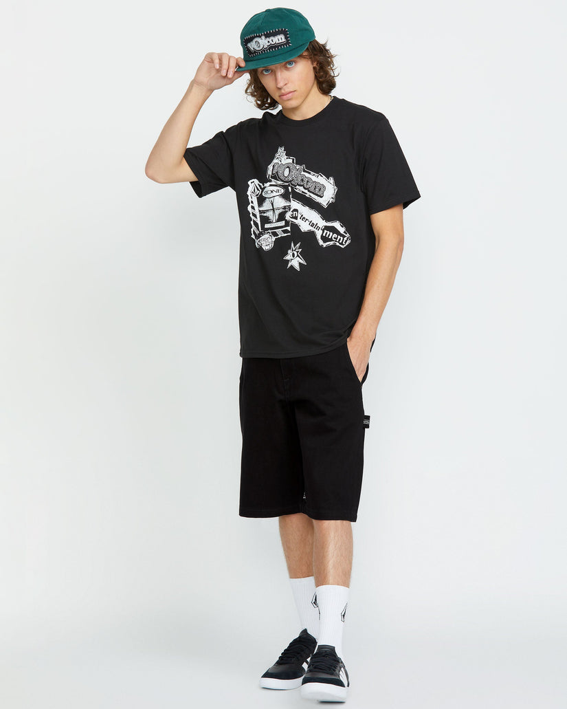 Mens Sawhorse Denim Shorts