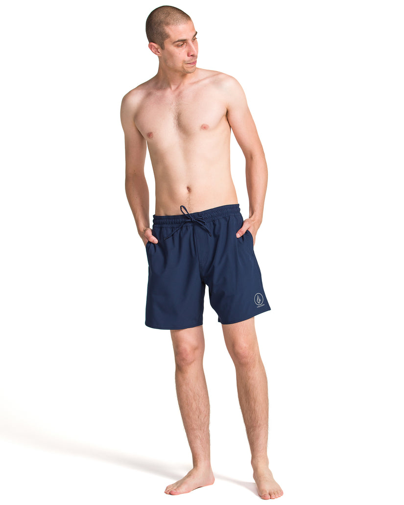Mens Manic Solid Trunk 17" Swim Shorts