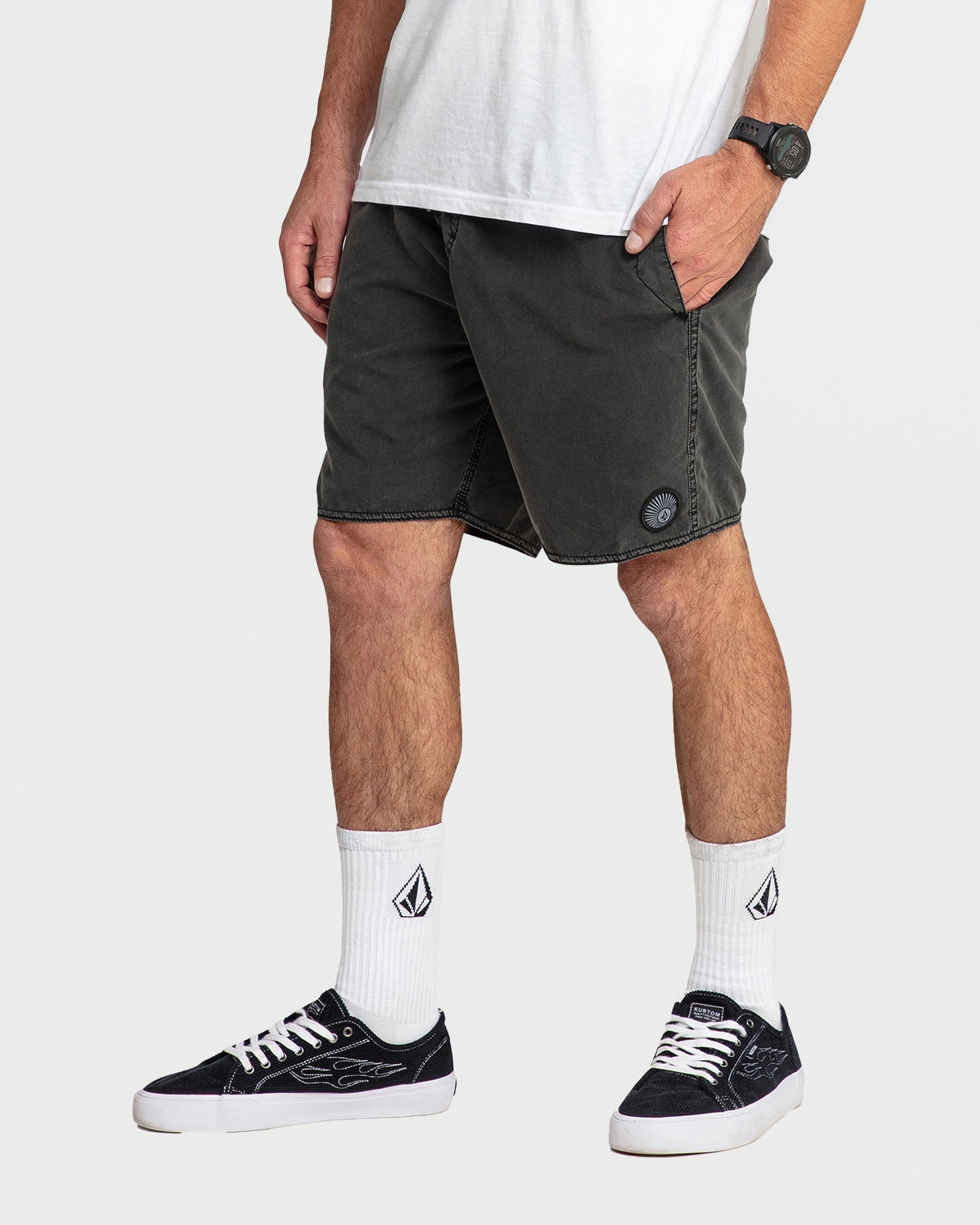Mens Center 17" Swim Shorts