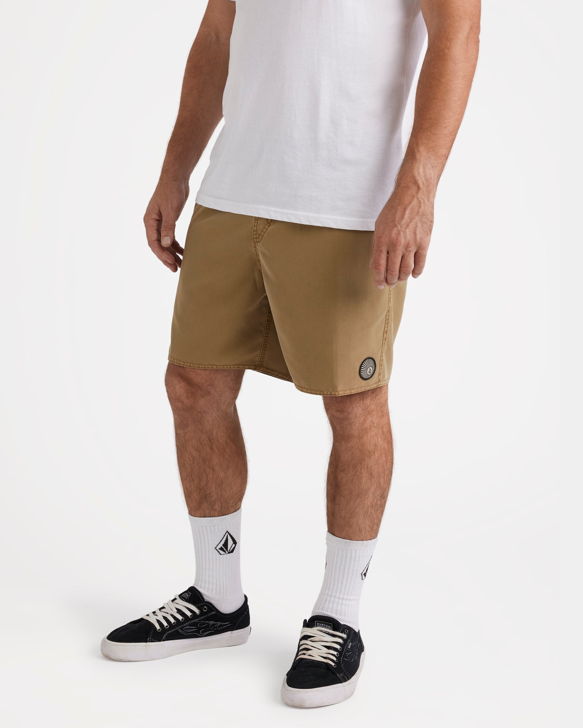 Mens Center Volley 17" Swim Shorts