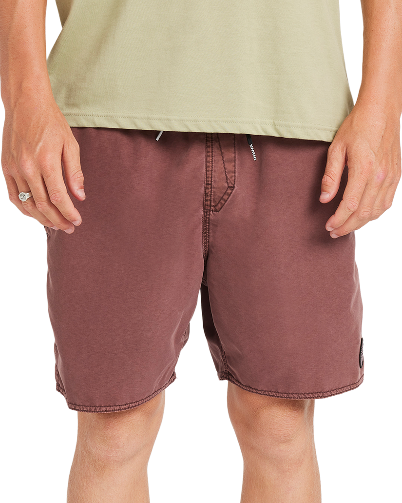Mens Center Trunk 17" Swim Shorts