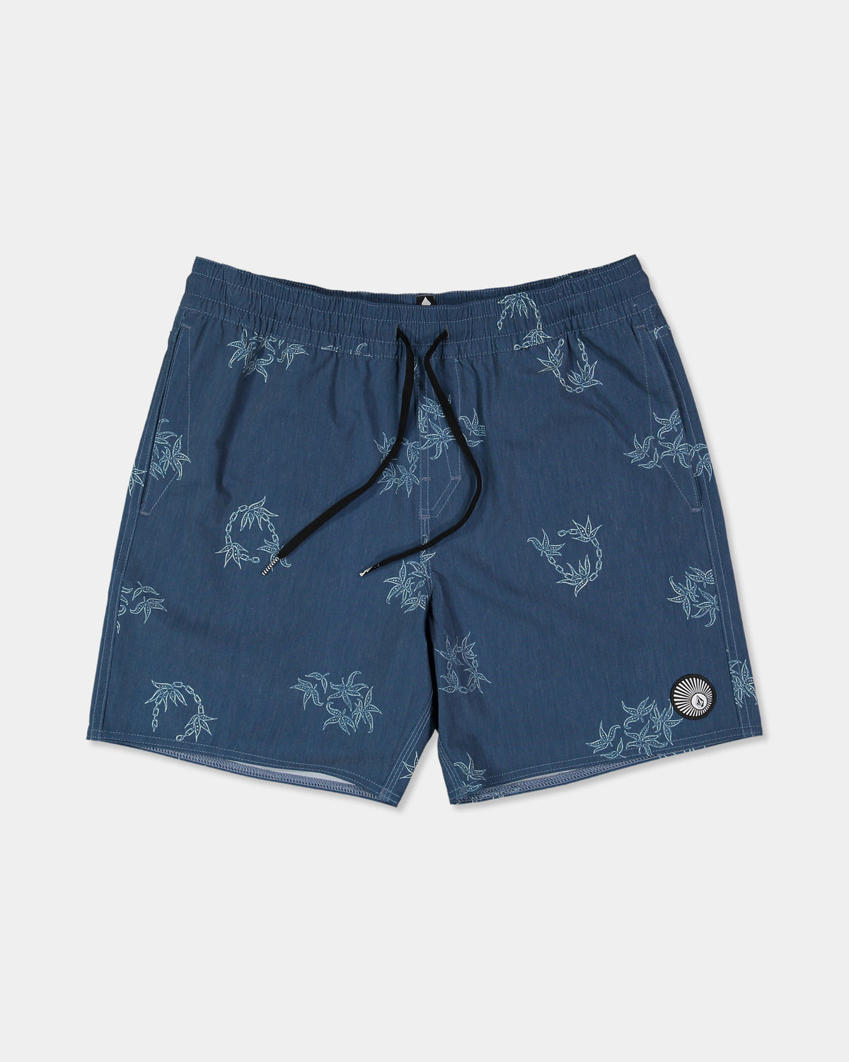 Mens Regal Trop Psych Cotton 17" Swim Shorts