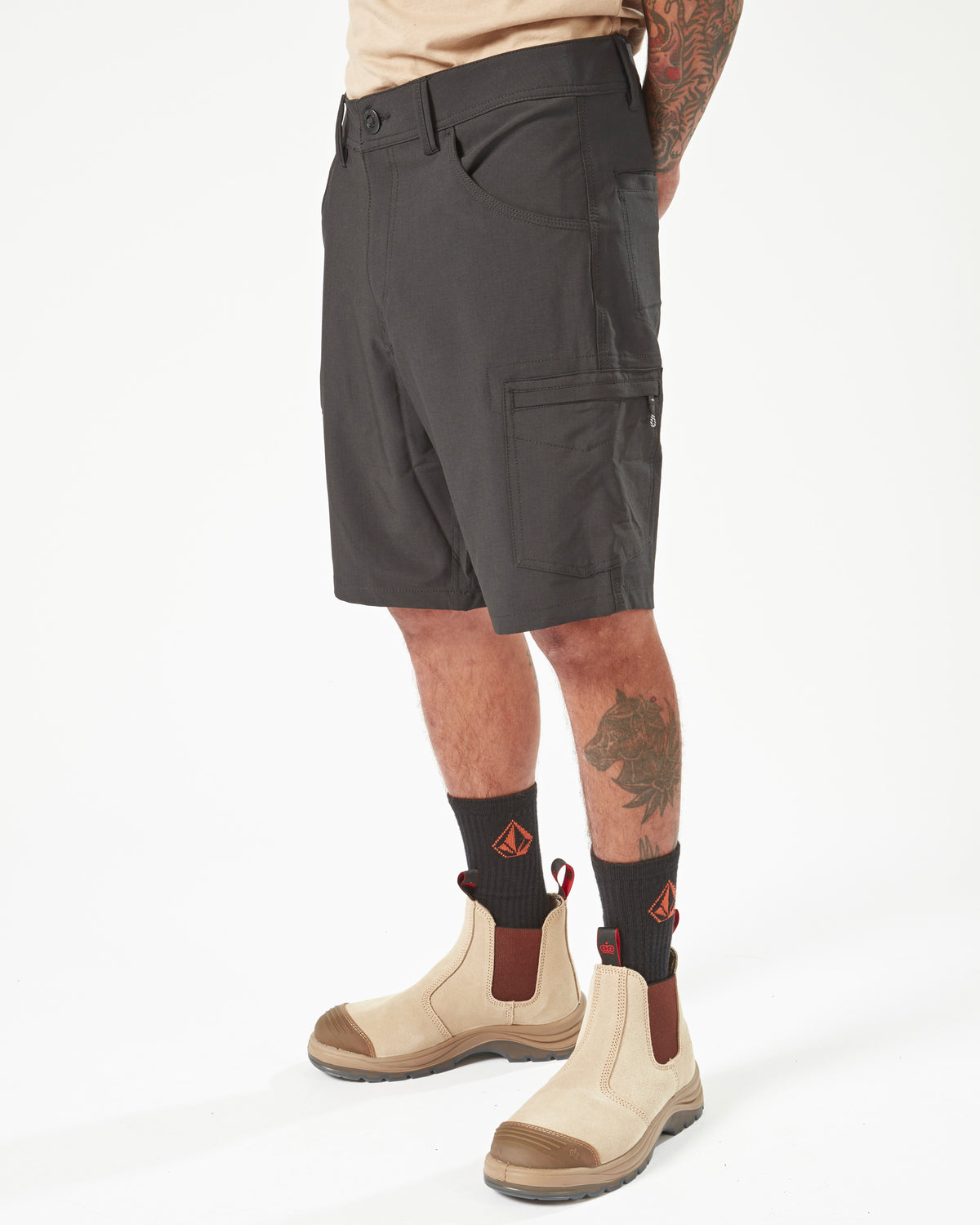 Mens Slab Hybrid Cargo Shorts