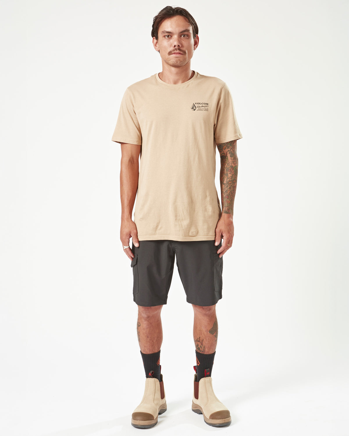 Mens Slab Hybrid Cargo Shorts